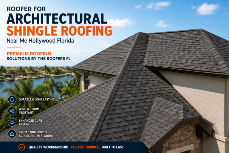 Roofer for Architectural Shingle Roofing
