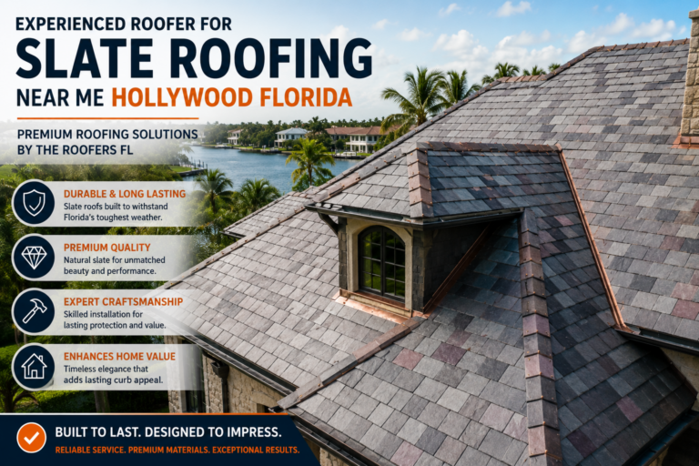 Experienced Roofer for Slate Roofing