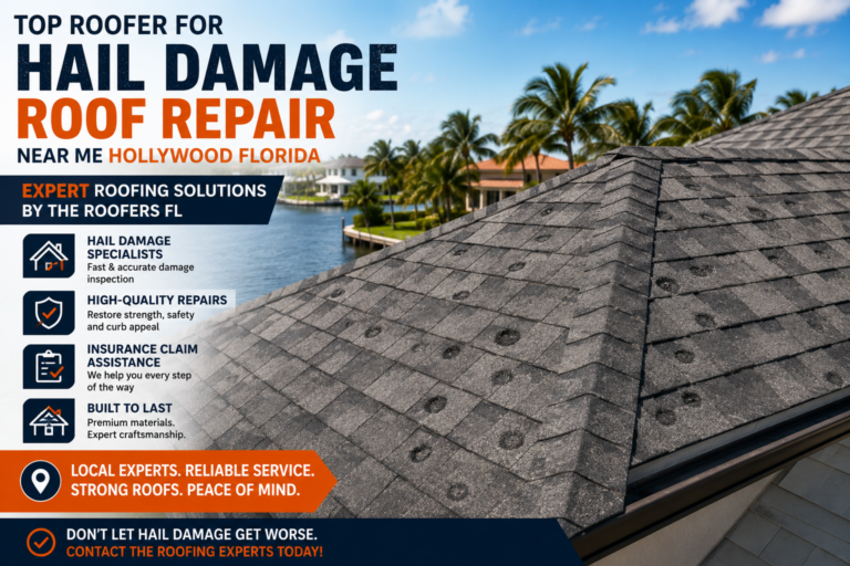 Top Roofer for Hail Damage Roof Repair Near Me